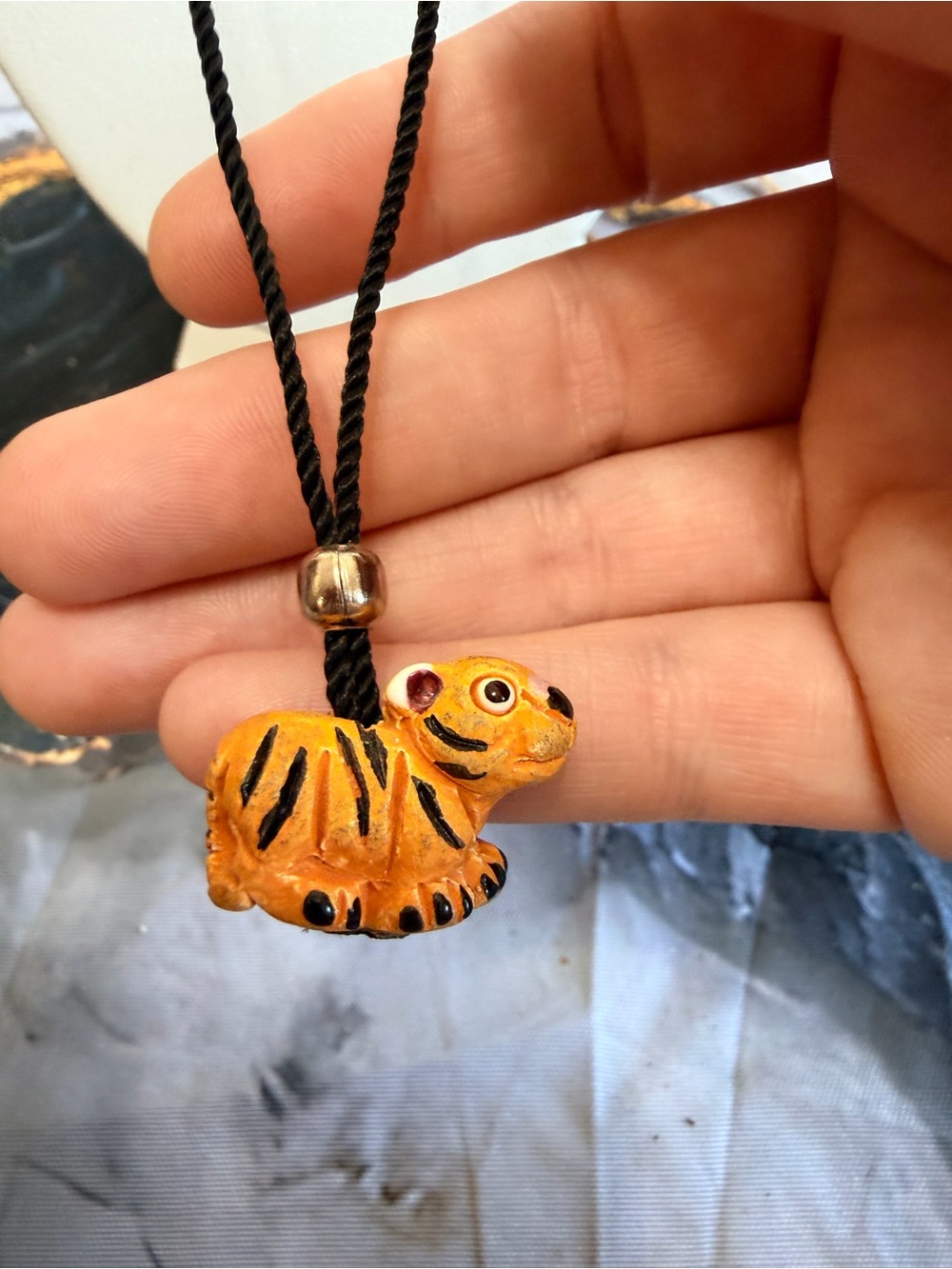 Tiger necklace rope - Picture 4 of 8